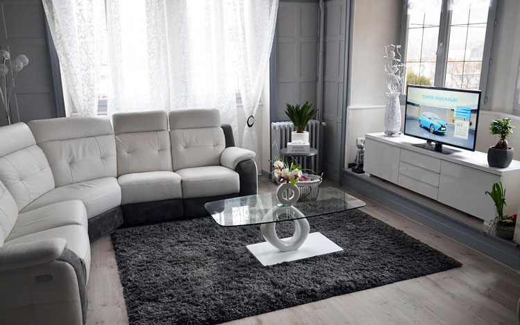 Salon maison d'hôtes Les Gabales